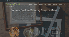 Desktop Screenshot of frameworksmiami.com